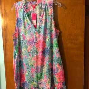 New with tags Lilly Pulitzer sleeveless dress, size XL